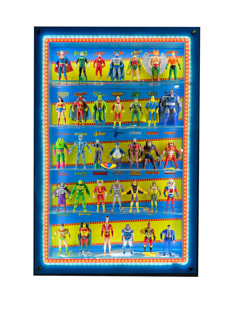 Drakon Frame A1 – DC Super Powers Display Cabinet (Wall-Mounted Collectors Frame)