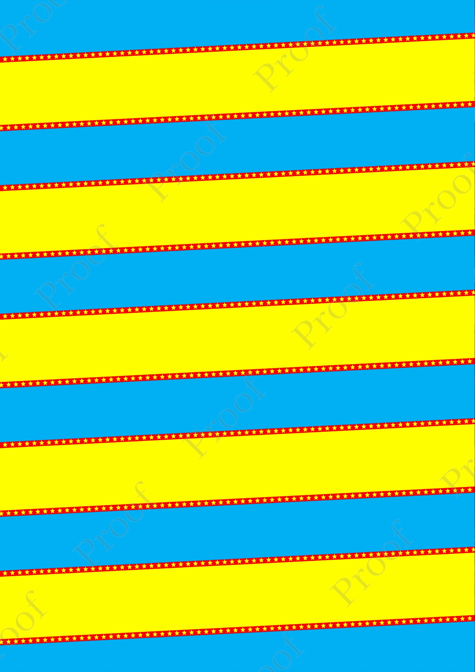 Super Hero Blue and Yellow Display Card Digital Background A1