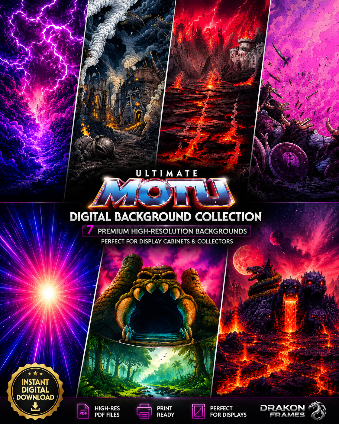 Ultimate MOTU Digital Background Collection A2